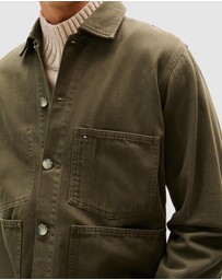 Tommy Hilfiger - Washed Denim Chore Jacket