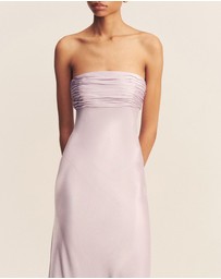 Shona Joy - La Lune Strapless Ruched Bodice Maxi Dress