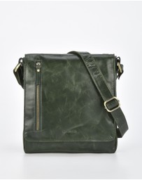 Cobb & Co - Richmond Jr. RFID Leather Satchel