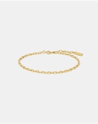 Ania Haie - Ania Haie Gold Paper Clip Chain Bracelet