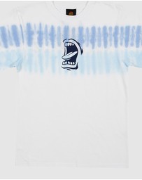 Santa Cruz - Screaming Mouth Mono Strip Fro Tee - Teens