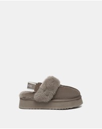 EVERAU - Australian Shepherd Ugg Waffle Platform Cow Suede Upper House Shoes