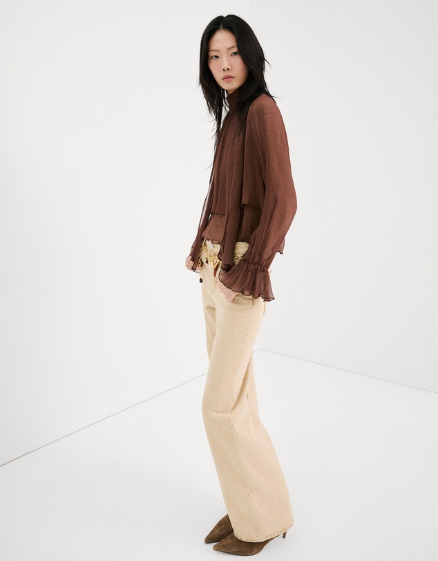 M.N.G - Choco Blouse