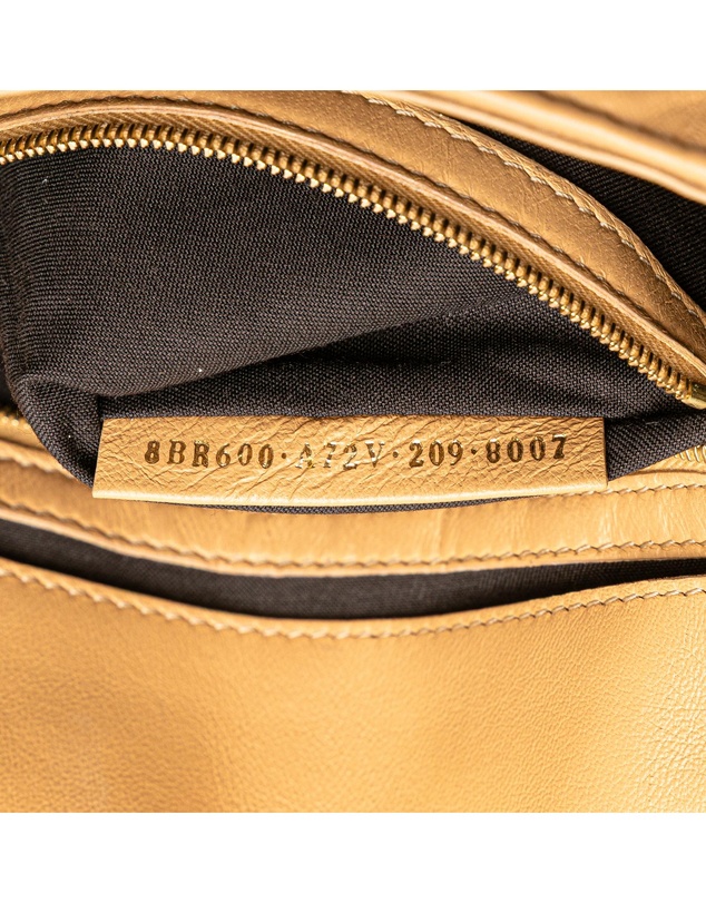 Pre-Loved by Azura Reborn - Pre-Loved fendi Embossed Leather Shoulder Bag with Adjustable Strap and Metal Hardware