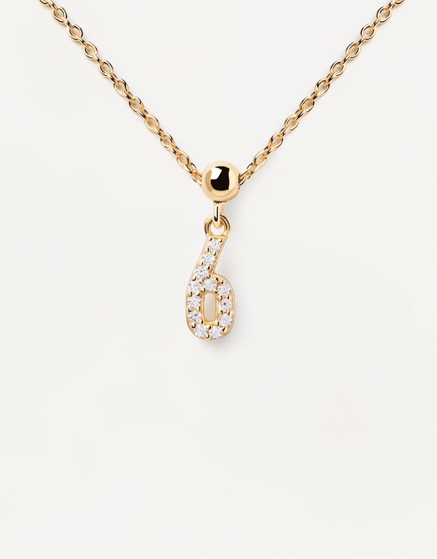 PDPAOLA - Charm Necklace Number 6 Charm