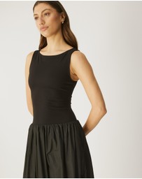 Atmos&Here - Amy Contrast Midi Dress