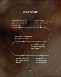Kirri by Scent Australia Home - Wooden Diffuser