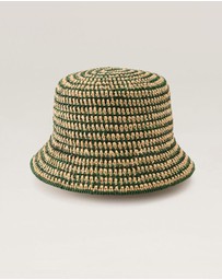 Helen Kaminski - Shashika Raffia Crochet Bucket