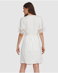 Oh!Zuza - Lace Trim Robe