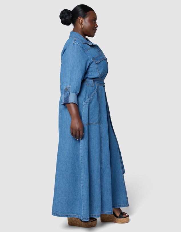 Indigo Tonic - Zara Chambray Maxi Dress