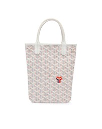 Pre-Loved by Azura Reborn - Pre-Loved goyard Patterned Tote Bag with Interior Pocket and Dual Handles