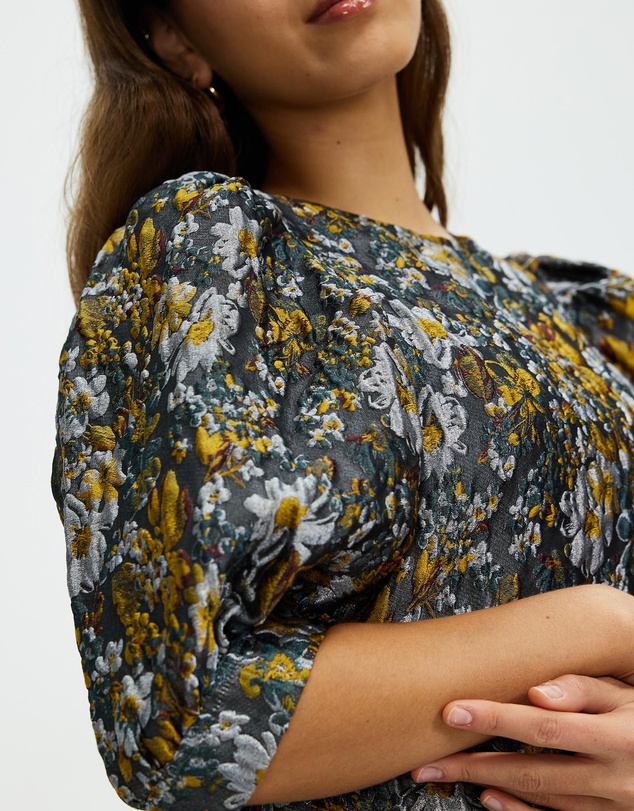 Grace Willow - Rei Jacquard Blouse