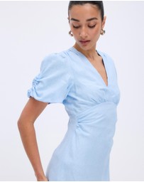 Minima Esenciales - Amaya Puff Sleeve Maxi Dress