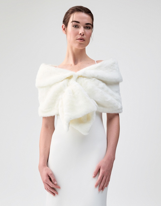 Unreal Fur - Champagne Wrap