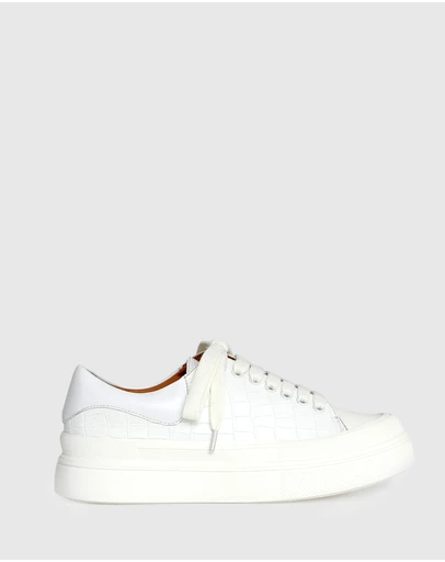 Belle & Bloom - Just A Dream Croc Leather Sneaker