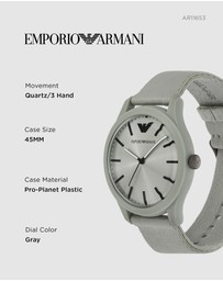 Emporio Armani - Gray Analogue Watch