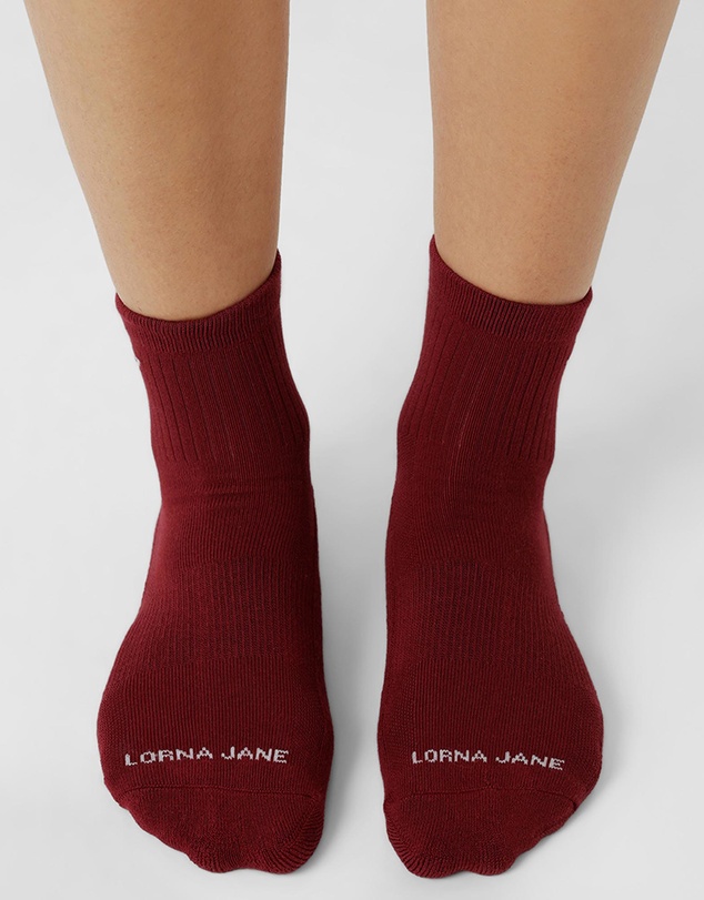Lorna Jane - LJ Quarter Crew Socks