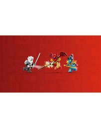 LEGO - 71863 Zilvar's Beast against Kai & Nya
