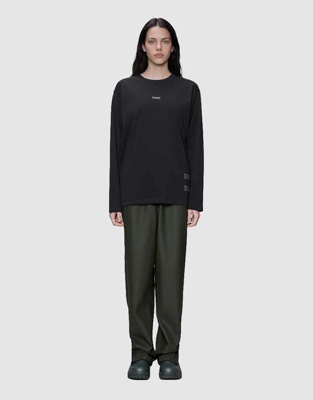 RAINS - Women's Classic Long Sleeve T-Shirt Rains Black