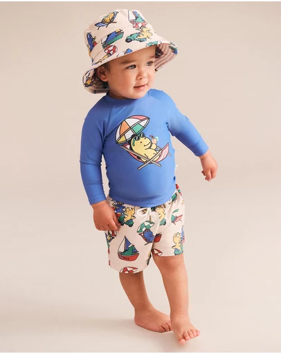 Huxbaby - Vacay Dino Boardshorts - ICONIC EXCLUSIVE - Babies-Kids