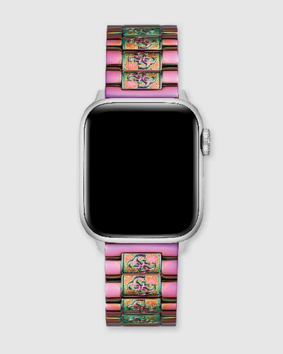 GUESS - Guess Apple Band - Anna Iridescent Gold Logo 38-40mm