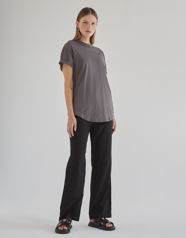 DRICOPER DENIM - Slouchy Grey Tee