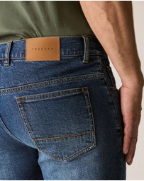 Trenery - Slim Light Wash Jean in Faded Blue