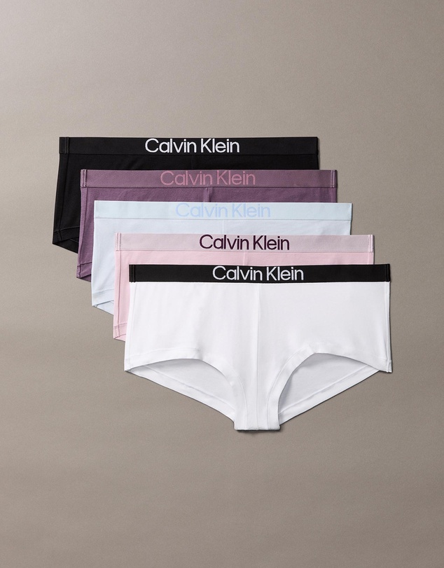 Calvin Klein - 5-Pack Cotton Stretch Boyshorts