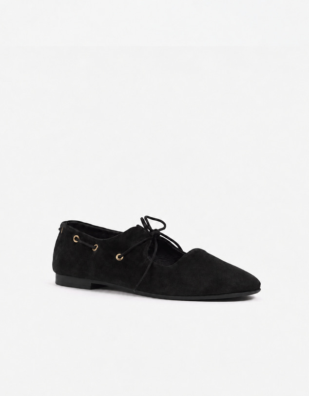 Sol Sana - Aura Ballet Flat Black