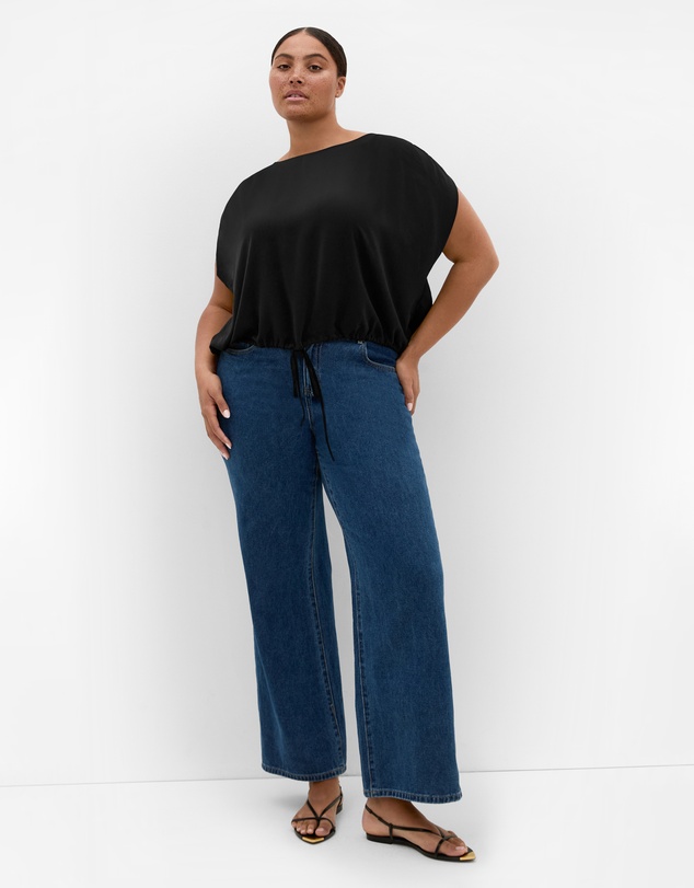 City Chic - Elise Hem Detail Top