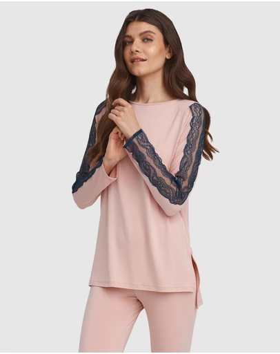 Oh!Zuza - Lace Trim Pyjama Set