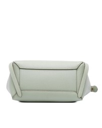 Pre-Loved by Azura Reborn - Pre-Loved celine Refined Grained Leather Handbag with Top Handle and Adjustable Shoulder Strap