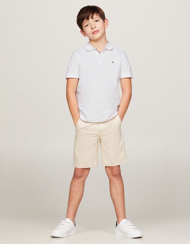 Tommy Hilfiger - Flag Polo SS - Teens