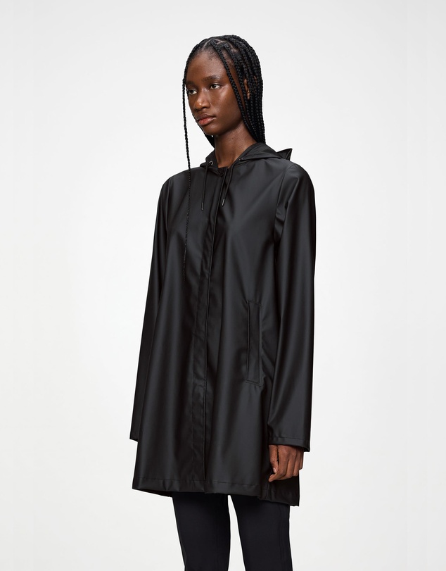RAINS - A-Line Women's Jacket Black