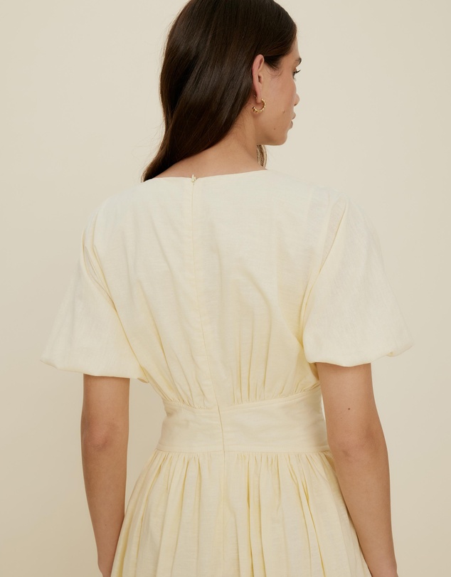 The Fated - Gallery Waisted Midi Dress