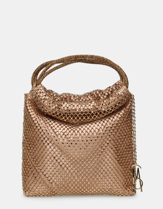 Steve Madden - Bflirty beige clutch