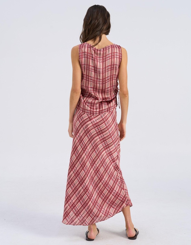 Vero Moda - Lise Sleeveless Check Top