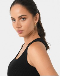 Forcast - Samra Two Tone Earrings
