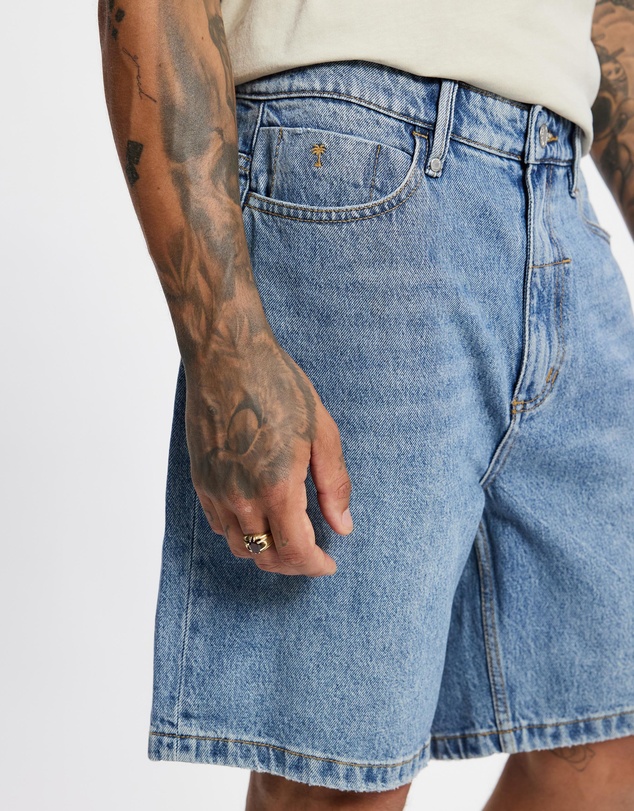Thrills - Slacker Relaxed Denim Shorts
