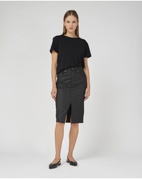 DRICOPER DENIM - Coated Revival Skirt