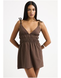 Subtitled - Milina Button Down Mini Dress