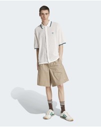 adidas Originals - adidas Originals Button Down Knitted Shirt Mens