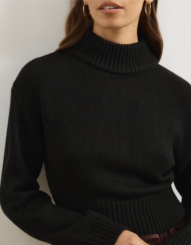 Atmos&Here - Zulu Textured Roll Neck Jumper