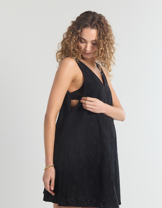 Soon Maternity - Eloise Twill Mini Dress
