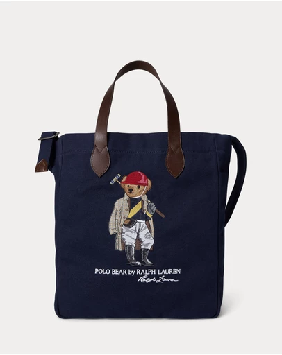Polo Ralph Lauren - Polo Bear Canvas Shopper Tote