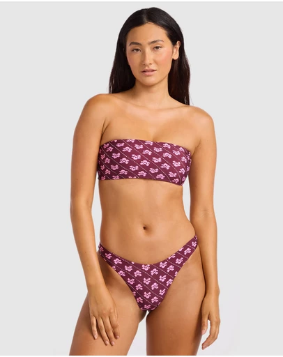 Seafolly - Batik Bloom Bandeau Bikini Top