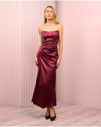 Azzurielle - Wyatt Strapless Corset Gown