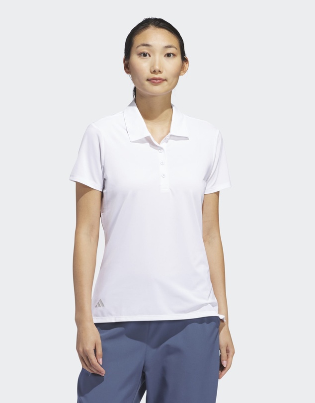adidas Performance - Ultimate365 Solid Short Sleeve Polo Shirt Womens