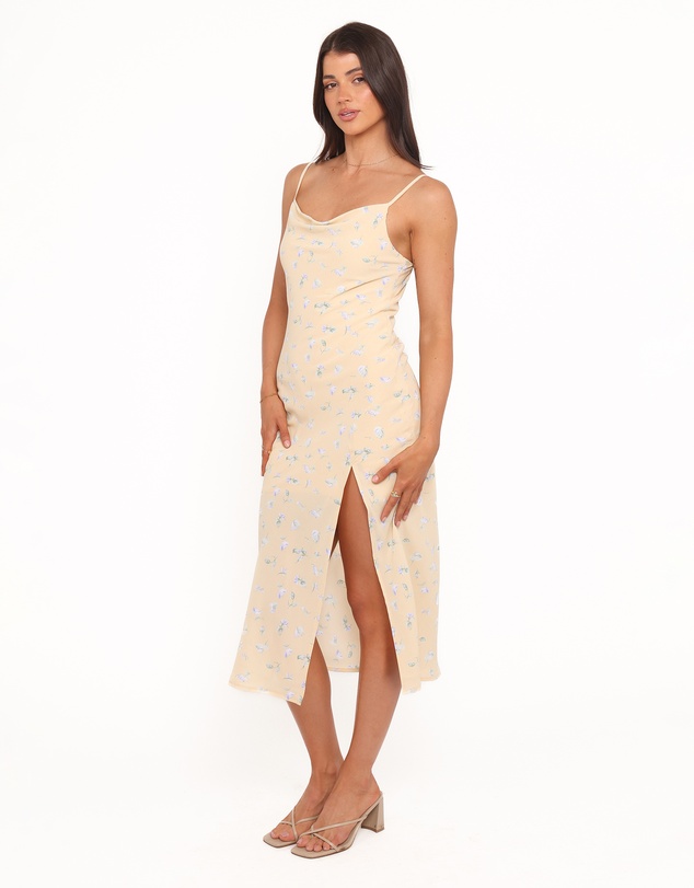 Petal & Pup - Yelena Dress - Yellow Floral