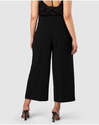 Pink Dusk by Curve Project - Lucky High Waisted Pants